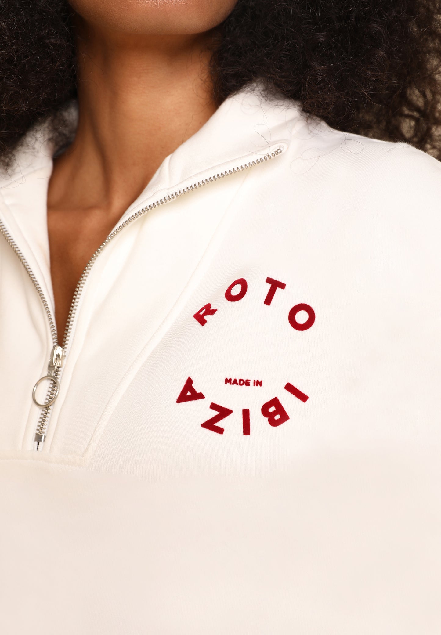 SUDADERA CREMALLERA ROTO